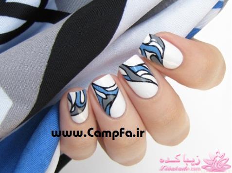 کاشت سه بعدی ناخن | انواع کاشت ناخن | طراحی ناخن