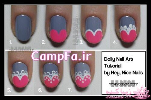 کاشت سه بعدی ناخن | انواع کاشت ناخن | طراحی ناخن