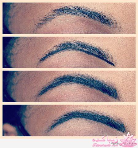 عکس خفن مدل ابرو هشتی جدید