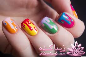 طرح های جالب لاک ناخن