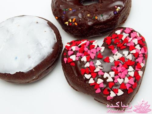 ایده برای تزئین خوراکی های روز عشق valentine