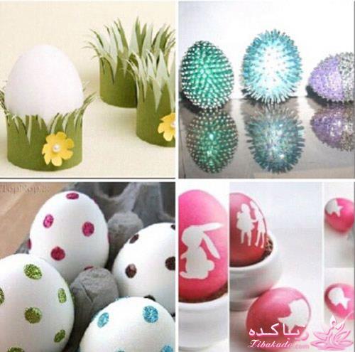 امسال تخم مرغ های عید را جور دیگر تزیین کنیم