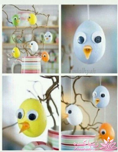 امسال تخم مرغ های عید را جور دیگر تزیین کنیم