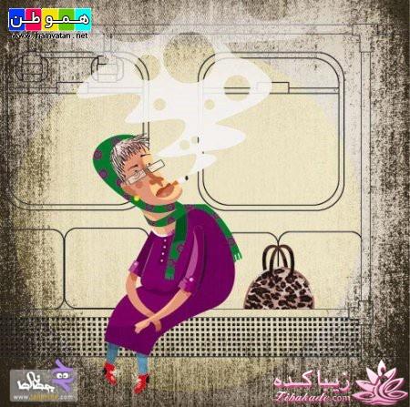 عکسهای لو رفته از خانمها در متروی تهران