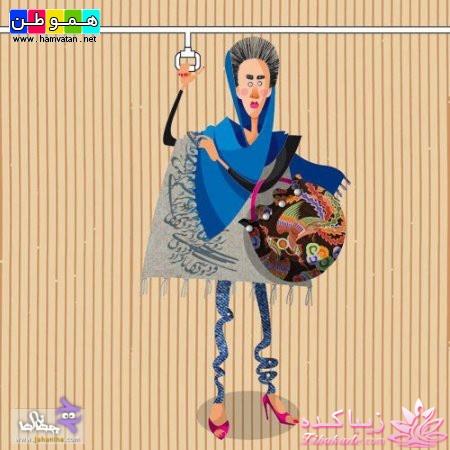 عکسهای لو رفته از خانمها در متروی تهران