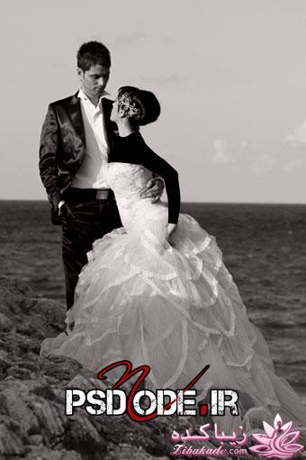 ژست عروس و داماد