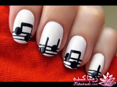 طرح های جالب لاک ناخن