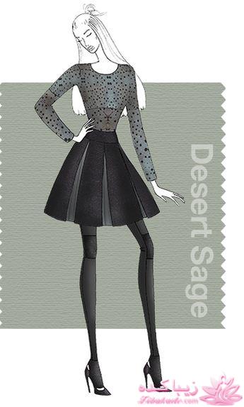 رنگ مد پاییز 94