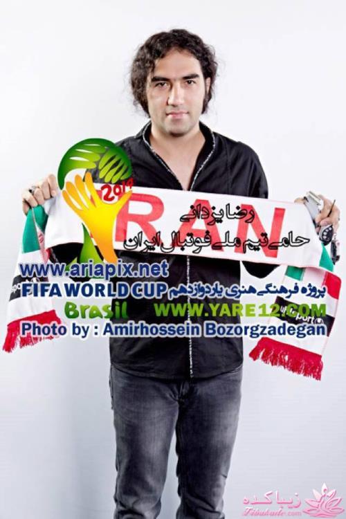 هنرمندان و تیم ملی (عکس)