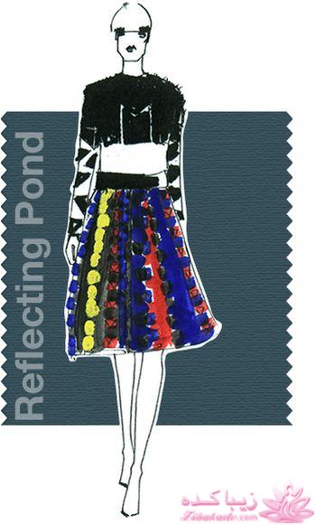 رنگ مد پاییز 94