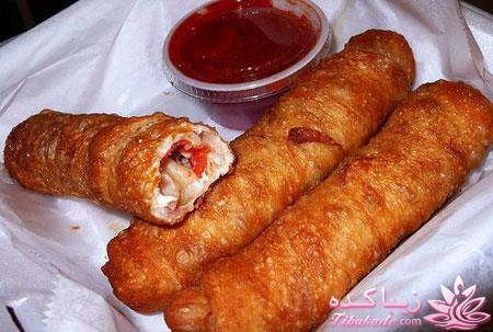 طرز تهیه ‏رولت پیتزا