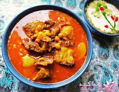 طرز تهیه آبگوشت مغز دار، غذای تهرونی پسند