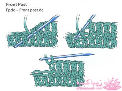 آموزش اصول اولیه ی قلاب بافی و نقشه خوانی