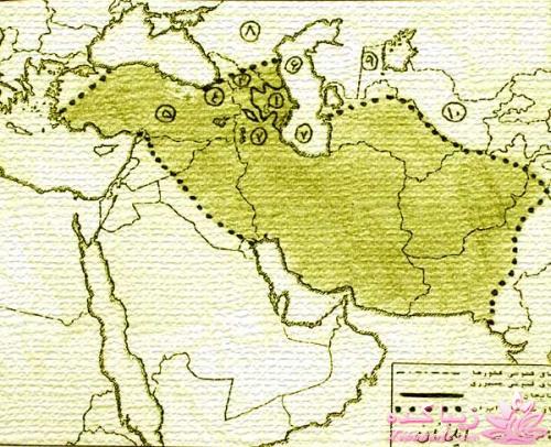 وسعت ایران در گذر زمان