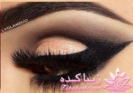 آموزش کشیدن خط چشم برای انواع چشم ها