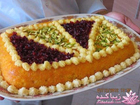 تزیینات پلو و چلو ...