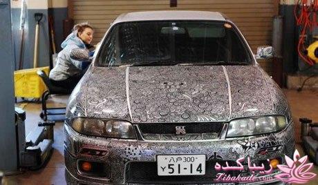 به این زن میگن هنـــــــــرمند !