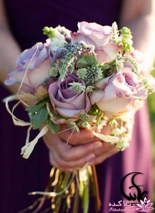 دسته گل های زیبا برای عروس های پاییزی