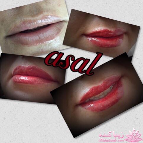 هاشور ابرو - میکروپیگمنتیشن - عسل