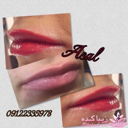 هاشور ابرو - میکروپیگمنتیشن - عسل