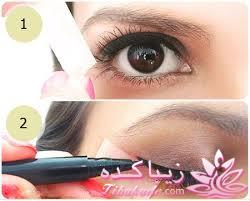 آموزش کشیدن خط چشم برای انواع چشم ها