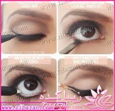 آموزش کشیدن خط چشم برای انواع چشم ها