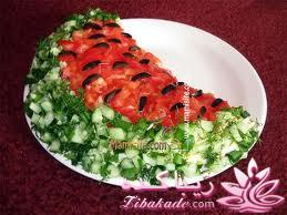 تزیین سالاد