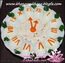 خلاقیت در تزیین غذا