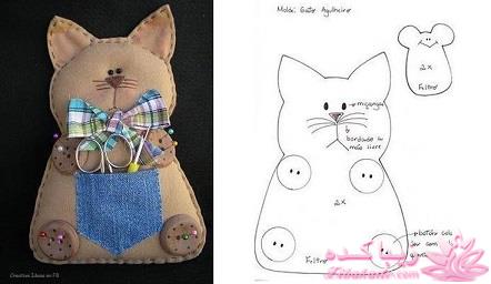 آموزش عروسک سازی،عروسکــــهای نمــــــدی