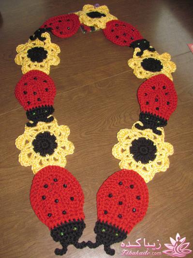  نحوه بافت شال و کلاه