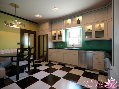 دکوراسیون آکورا - کابینت - کابینت آشپزخانه