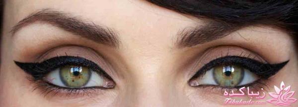 آموزش کشیدن خط چشم برای انواع چشم ها