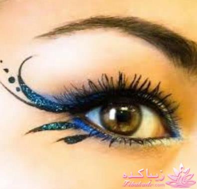 آموزش کشیدن خط چشم برای انواع چشم ها