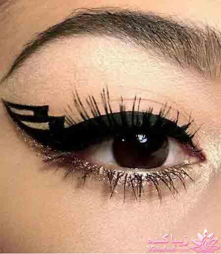 آموزش کشیدن خط چشم برای انواع چشم ها