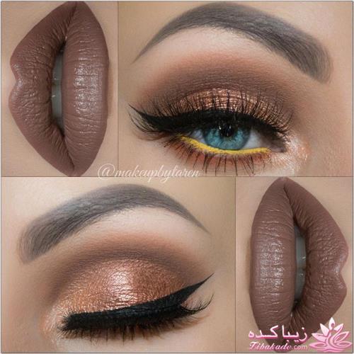 آموزش کشیدن خط چشم برای انواع چشم ها