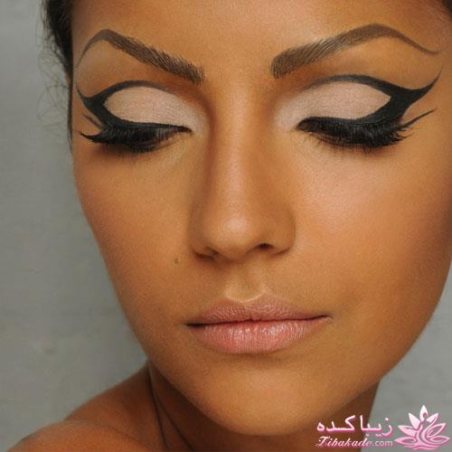 آموزش کشیدن خط چشم برای انواع چشم ها