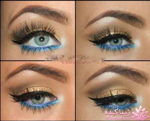 آموزش کشیدن خط چشم برای انواع چشم ها