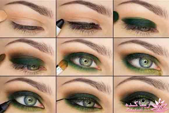 آموزش کشیدن خط چشم برای انواع چشم ها