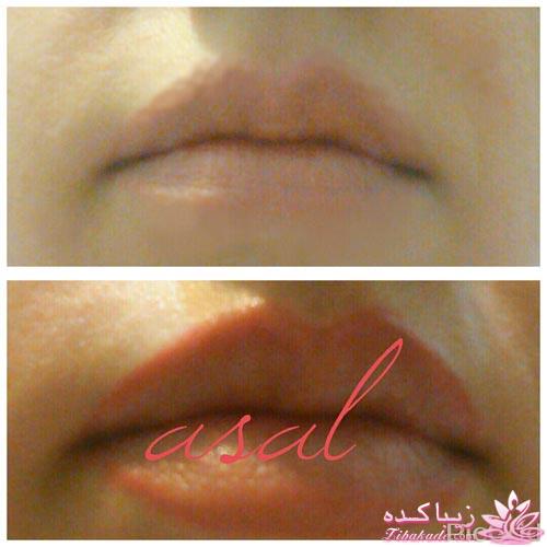 هاشور ابرو - میکروپیگمنتیشن - عسل