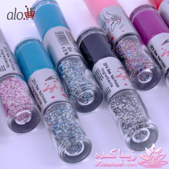 لاک شنی با رنگ های جذاب