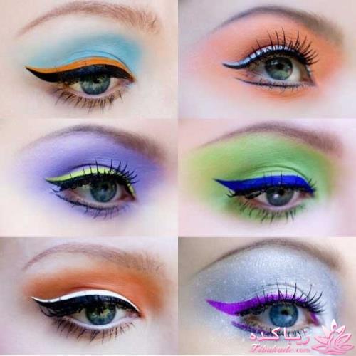 آموزش کشیدن خط چشم برای انواع چشم ها