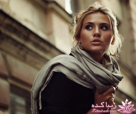 انواع مدل های شال و روسری