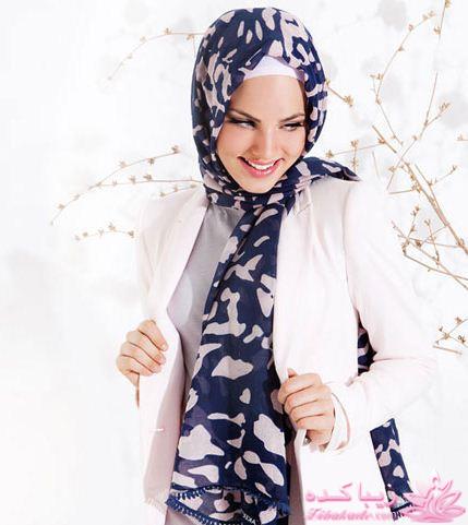 انواع مدل های شال و روسری