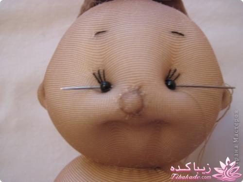 آموزش عروسک سازی عروسک های بانمک با جوراب نازک