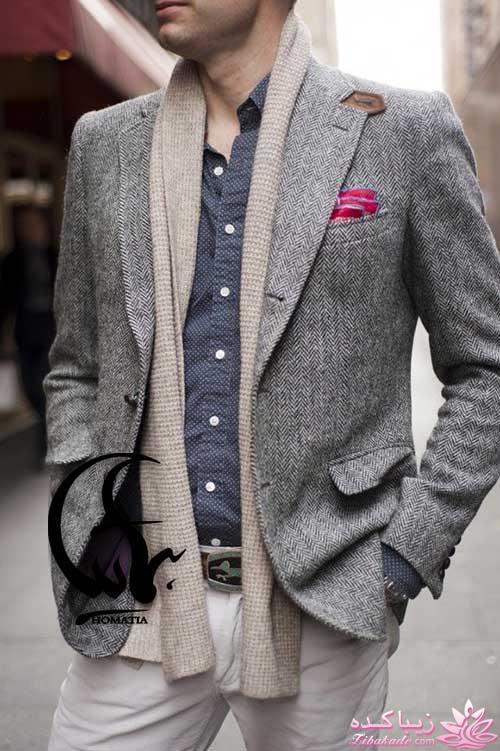 این هم چند مدل بستن شال گردن برای آقایون