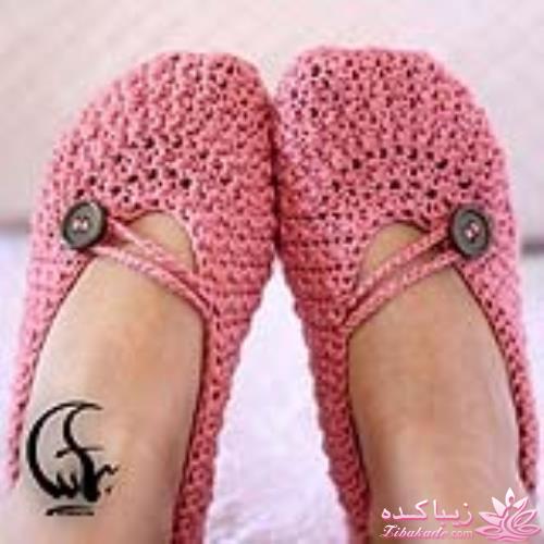 پاپوش های بافتنی