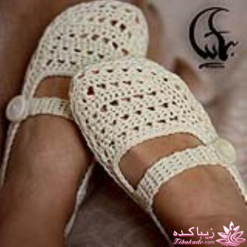 پاپوش های بافتنی