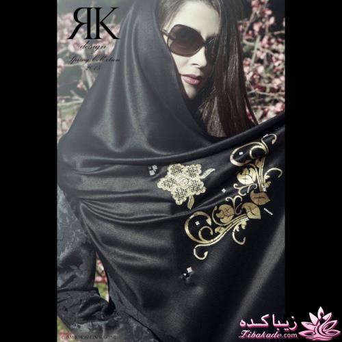 انواع مدل های شال و روسری 93