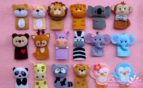 آموزش عروسک سازی،عروسکــــهای نمــــــدی