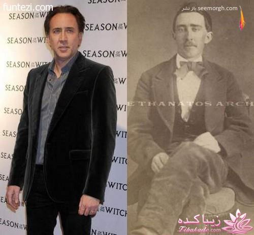 شباهت عجیـــــــــــــــــب تابلوها  با افراد !!! 